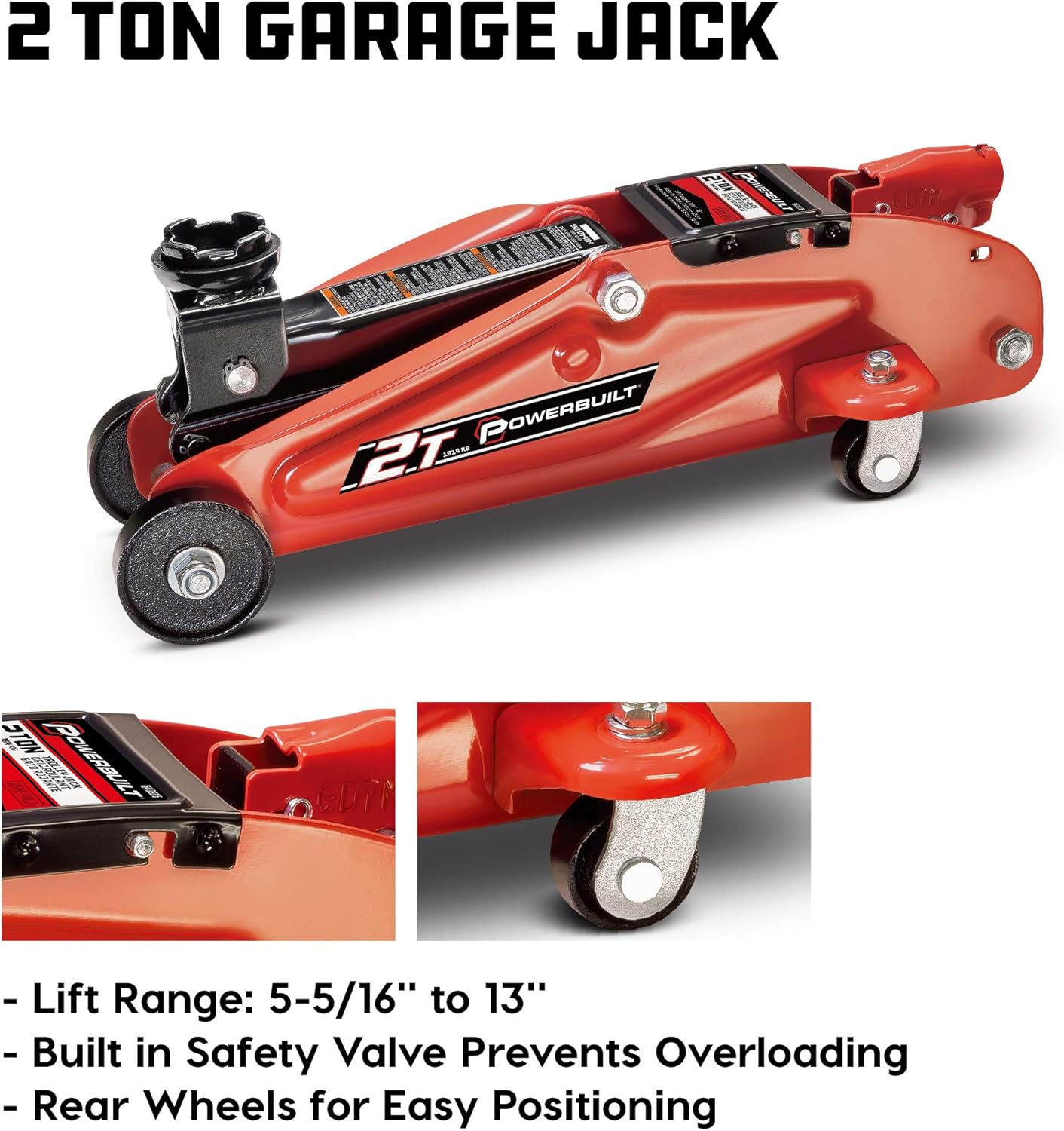 6 Piece Car Jack and Garage Creeper Service Set T8799
