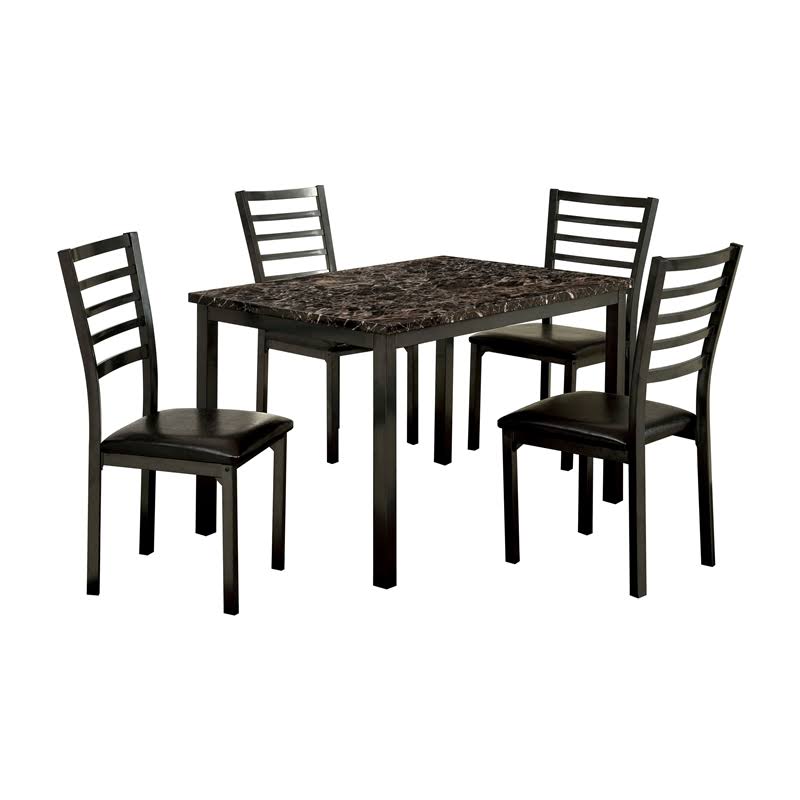 5-Piece Dining Set in Black H433891