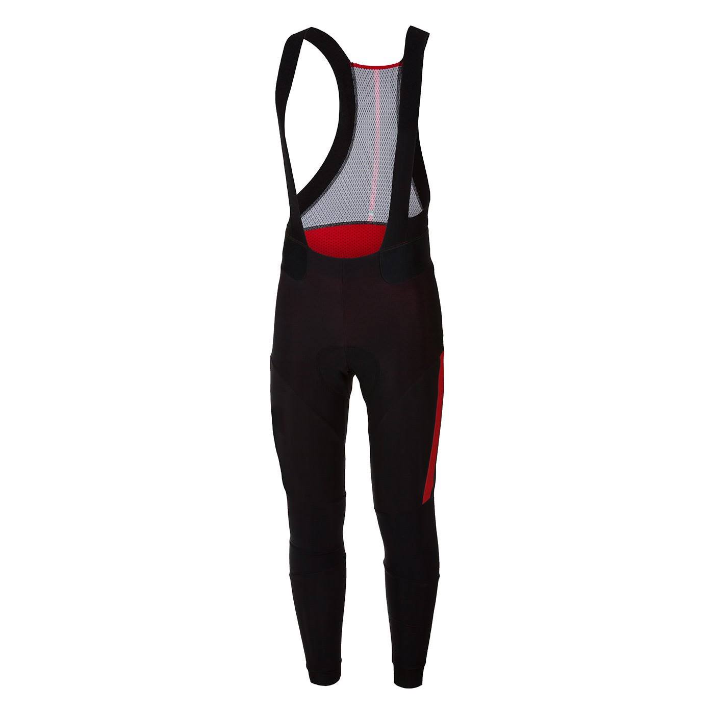 Black/Red Bib Tights Z973385