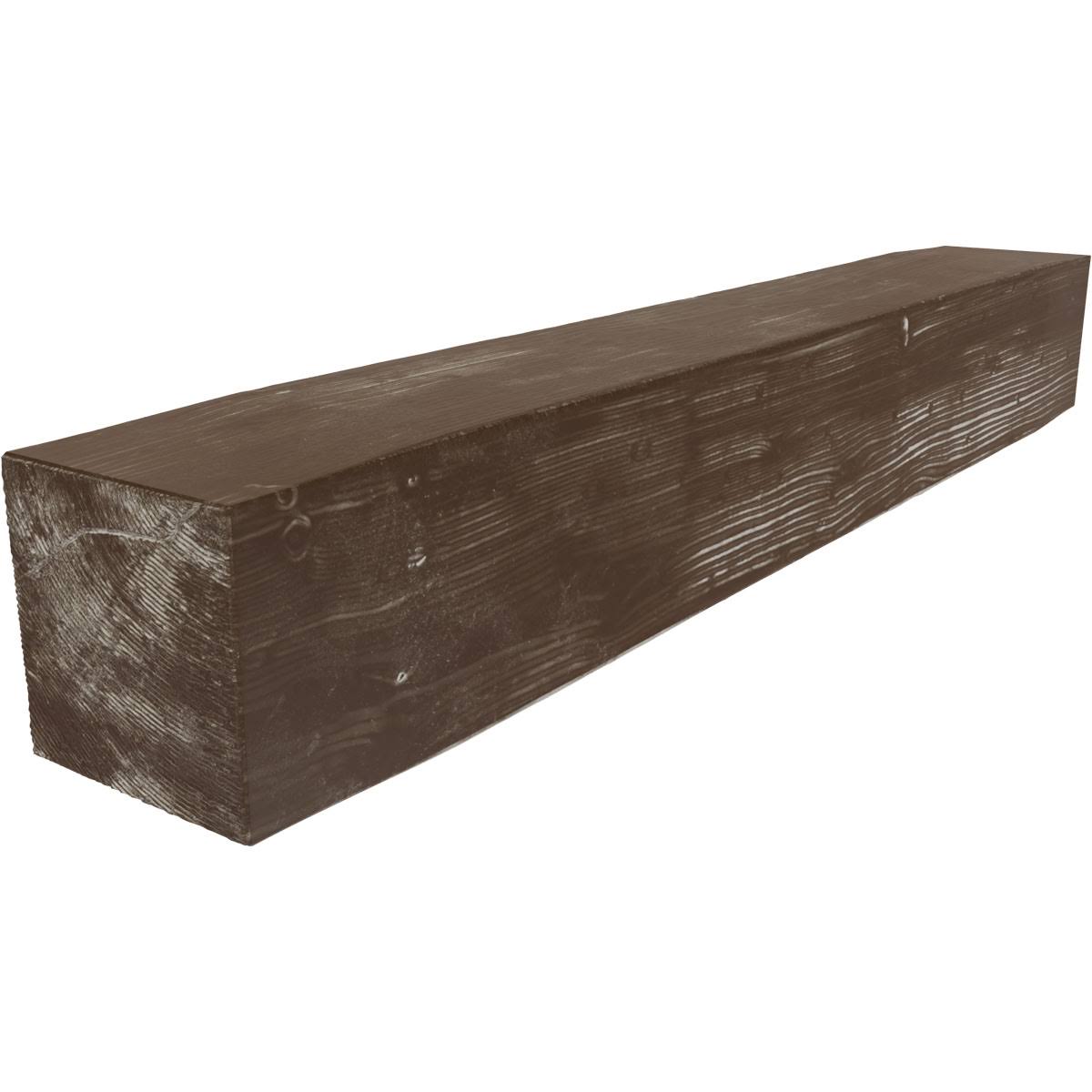 Sandblasted Faux Wood Fireplace Mantel B1115