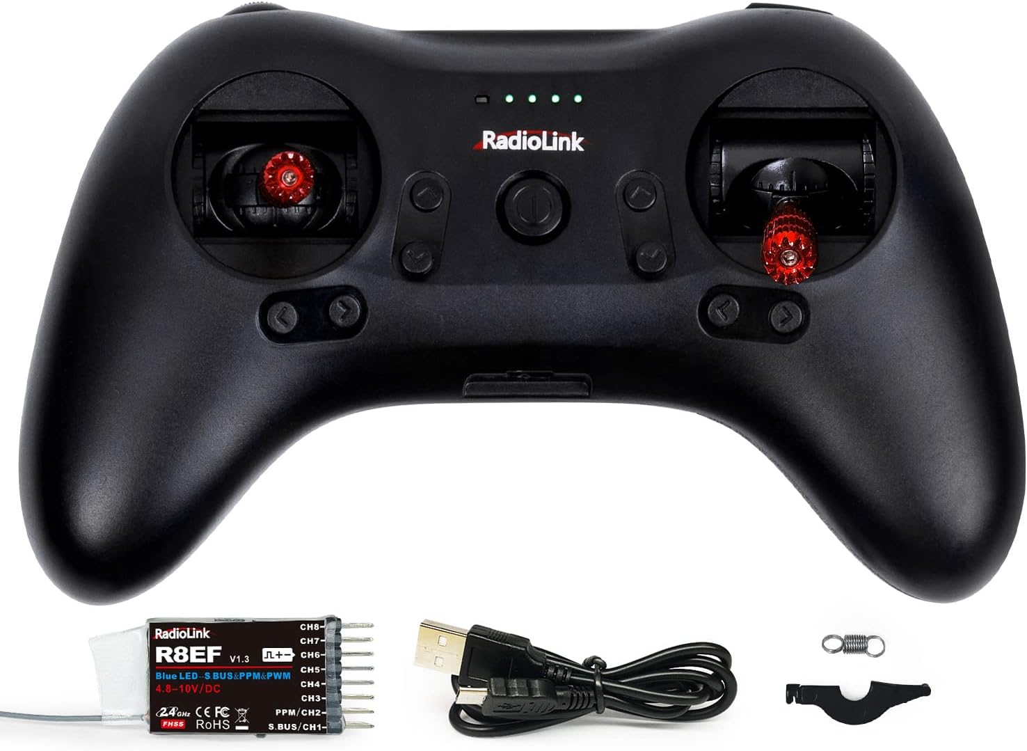8 Channels 2.4GHz RC Transmitter and Receiver N544
