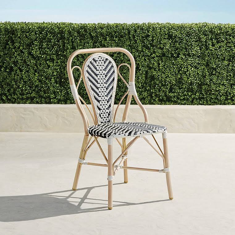 Bistro Chair Set of 2 White F250262