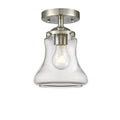 Brushed Satin Nickel 1 Light Semi-Flush Mount Q923090