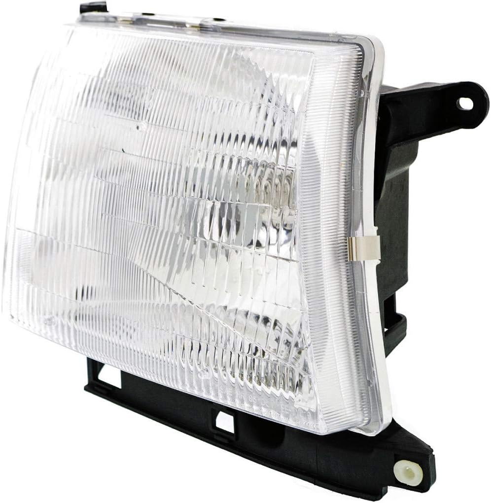 Headlight Assembly for Toyota Tacoma 1998 1999 2000 Passenger Side with Bulbs Pack of 2 O641626