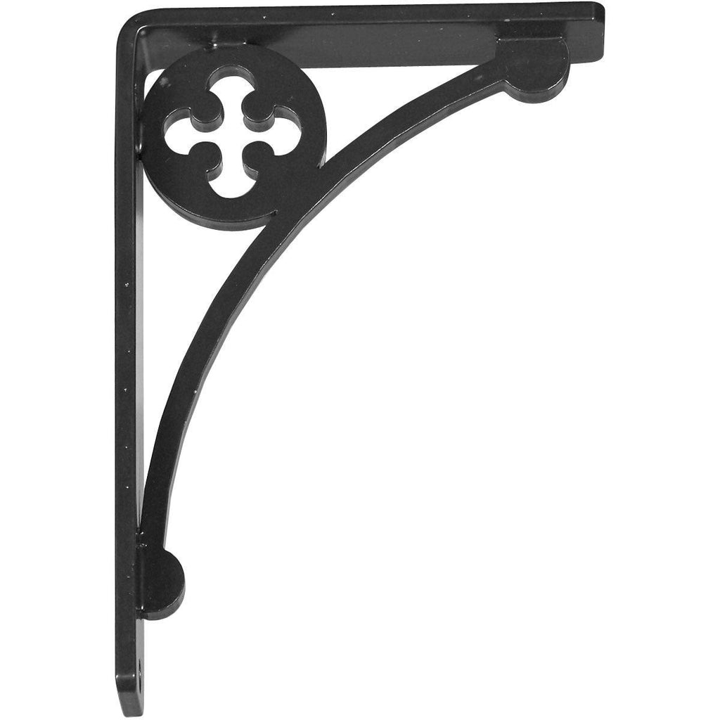 Wrought Iron Bracket Antiqued Silver C1607