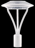 Area Light Post Top 26W Cool 480V LED Type V WH L672
