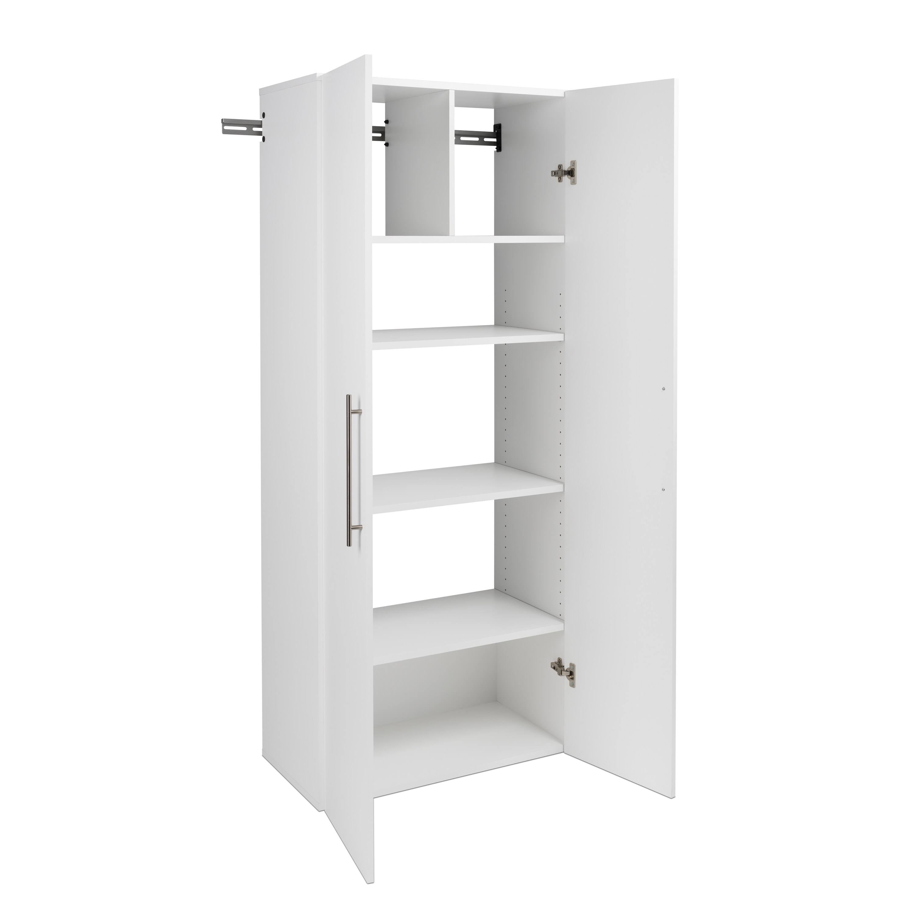 White Storage Cabinet E596