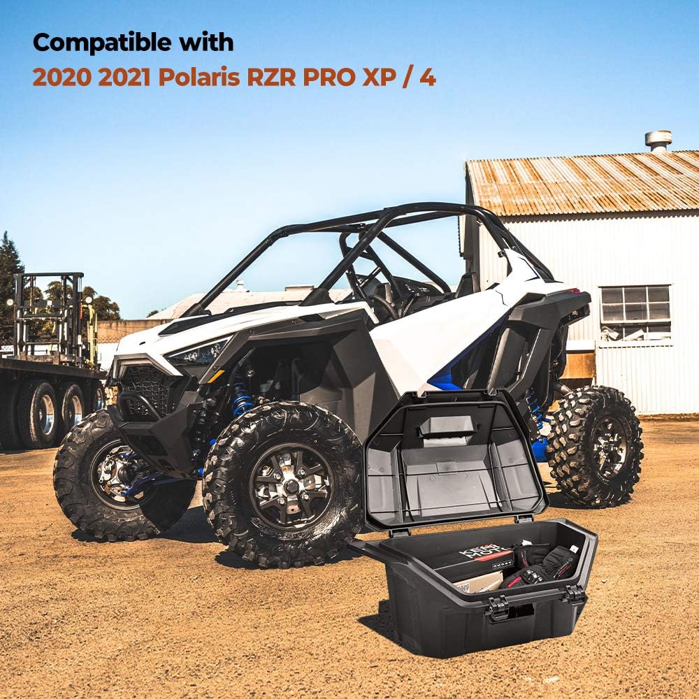 Upgraded Storage Rear Cargo Box with Two Lockable Latches Q9823