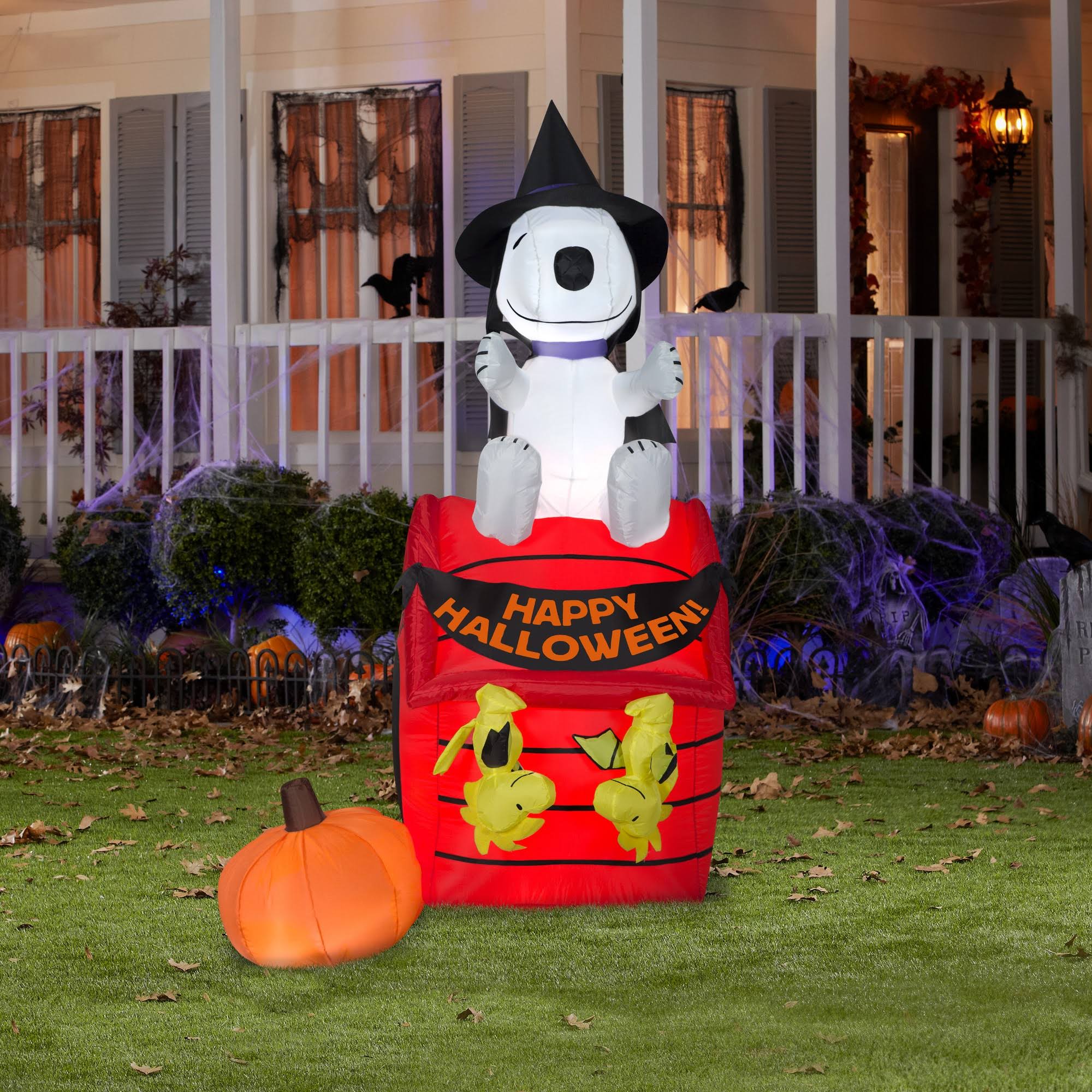6ft Airblown Inflatable Halloween House Scene W2264