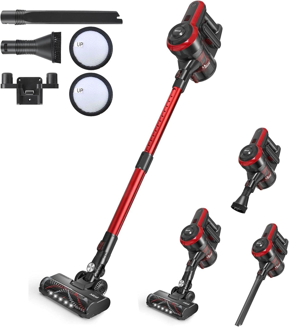 Cordless Stick Vacuum Cleaner with Detachable Battery G969440