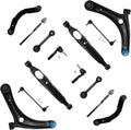 14PC Front & Rear Control Arms Sway Bars Suspension Kit Y74260