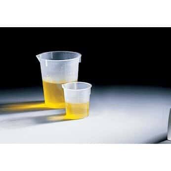 600 ml Disposable Polypropylene Beakers 25/pk H415447
