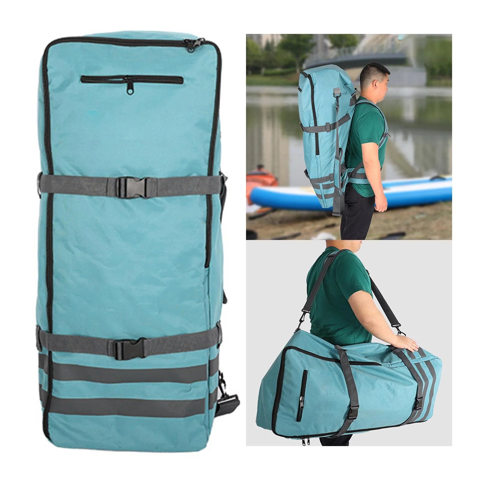 Inflatable Paddleboard Travel Bag Backpack with Adjustable Straps C5247