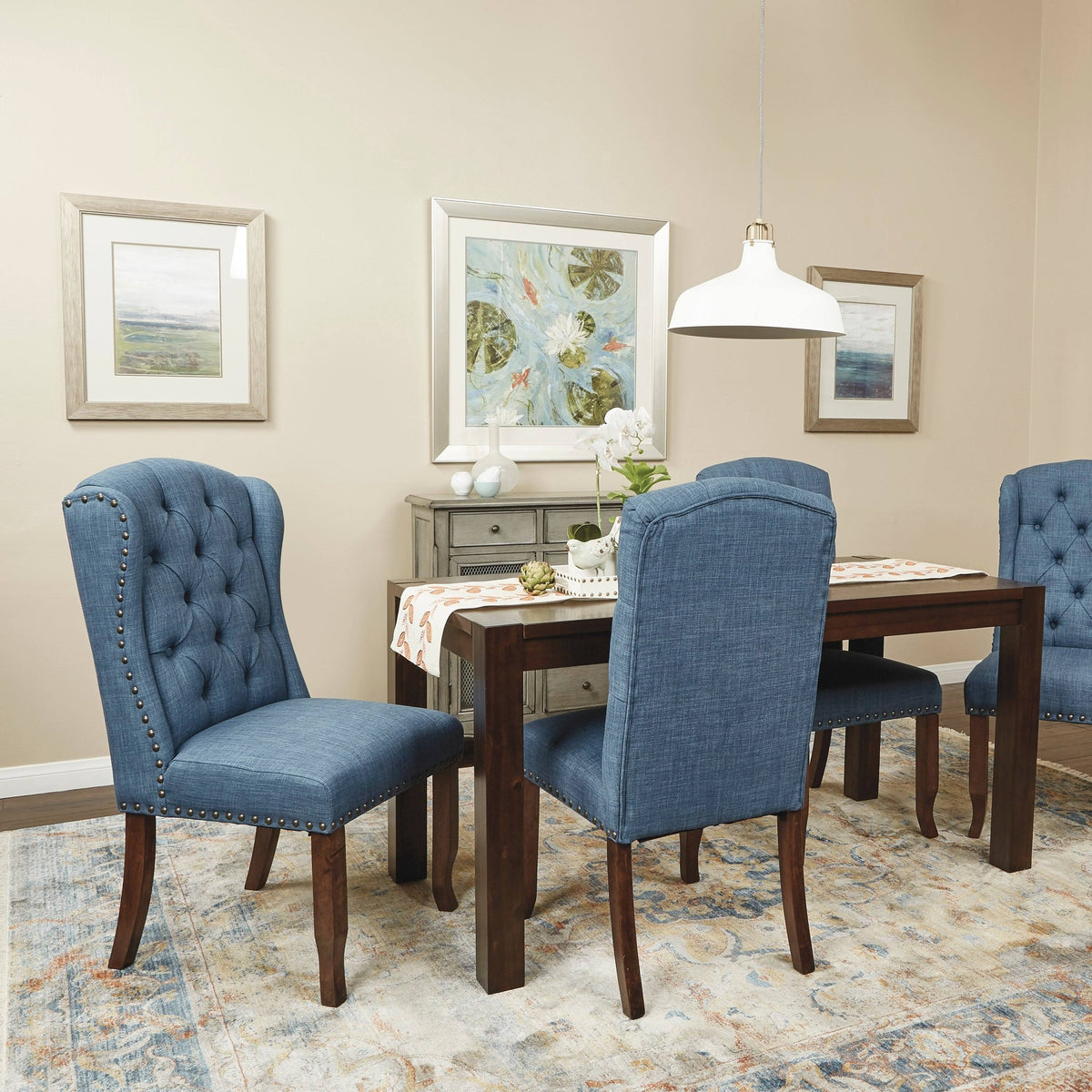 Tuffed Wing Dining Chair U1707