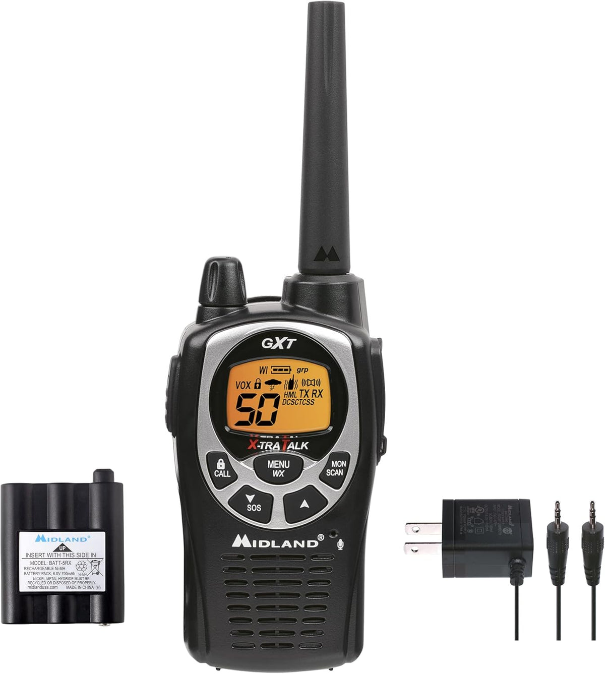 50 Channel GMRS Two-Way Radio, Mossy Oak Camo, 2-Pack K170173