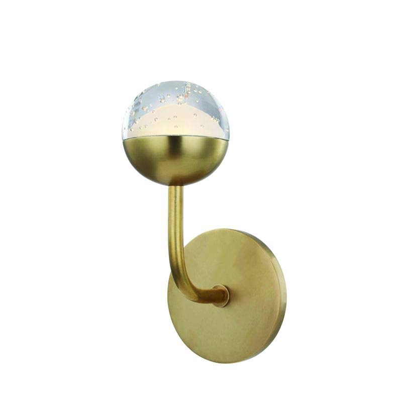Aged Brass LED Bath Light Bracket N35516