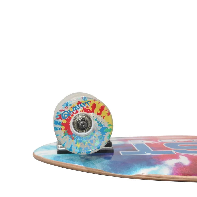 Trippy Hardwood Maple Cruiser Skateboard with ABEC-7 Bearings H155441