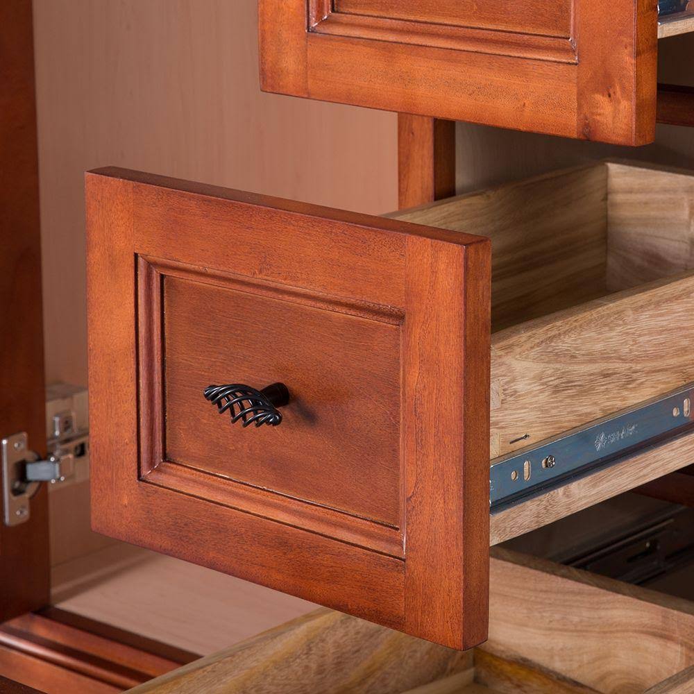 Warm Cinnamon Vanity Cabinet U912