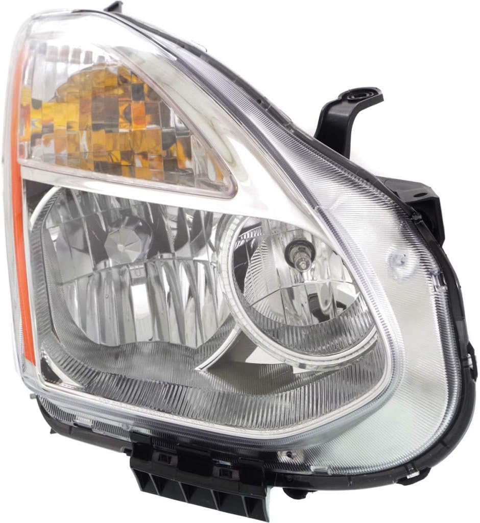 Headlight Assembly Passenger Side with Bulbs B611455