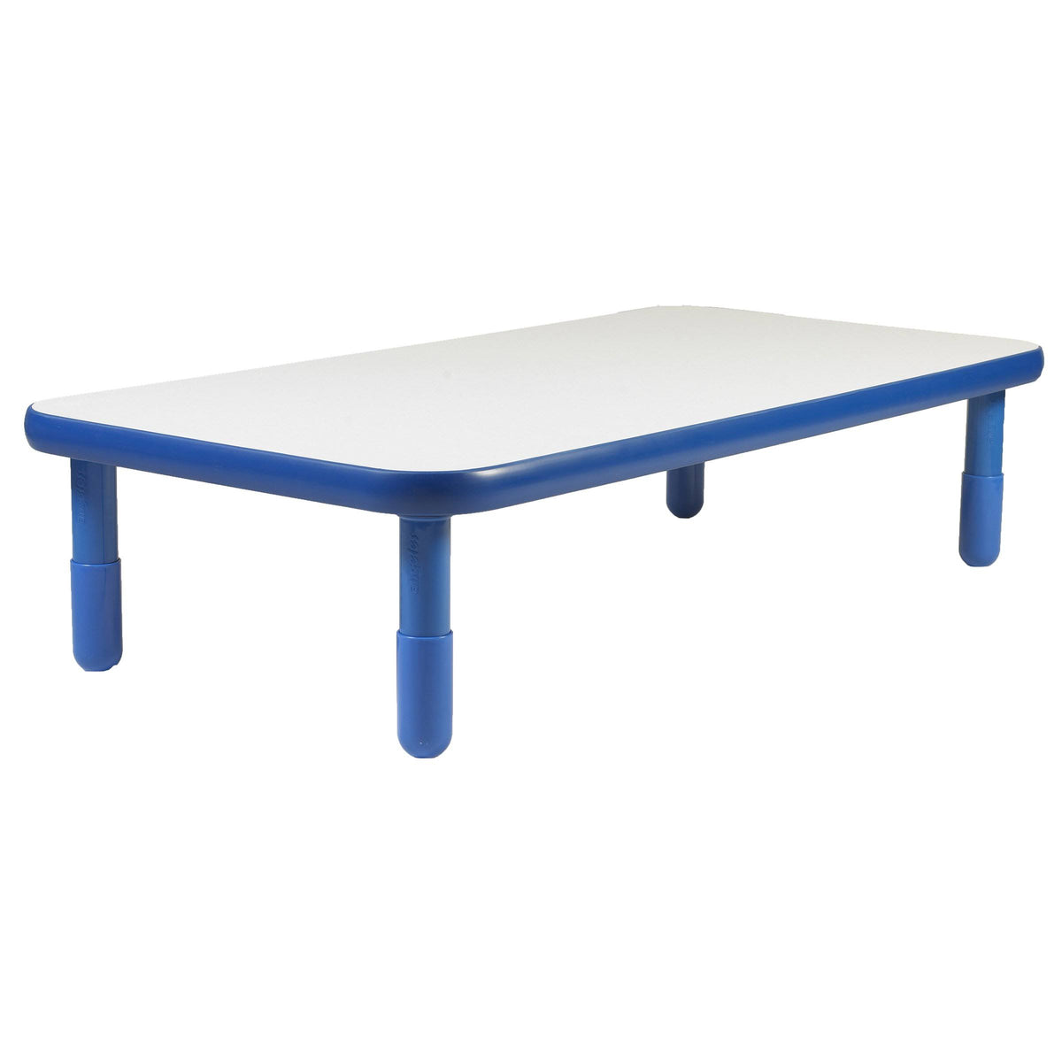 Royal Blue Rectangular Table with Legs Z146696