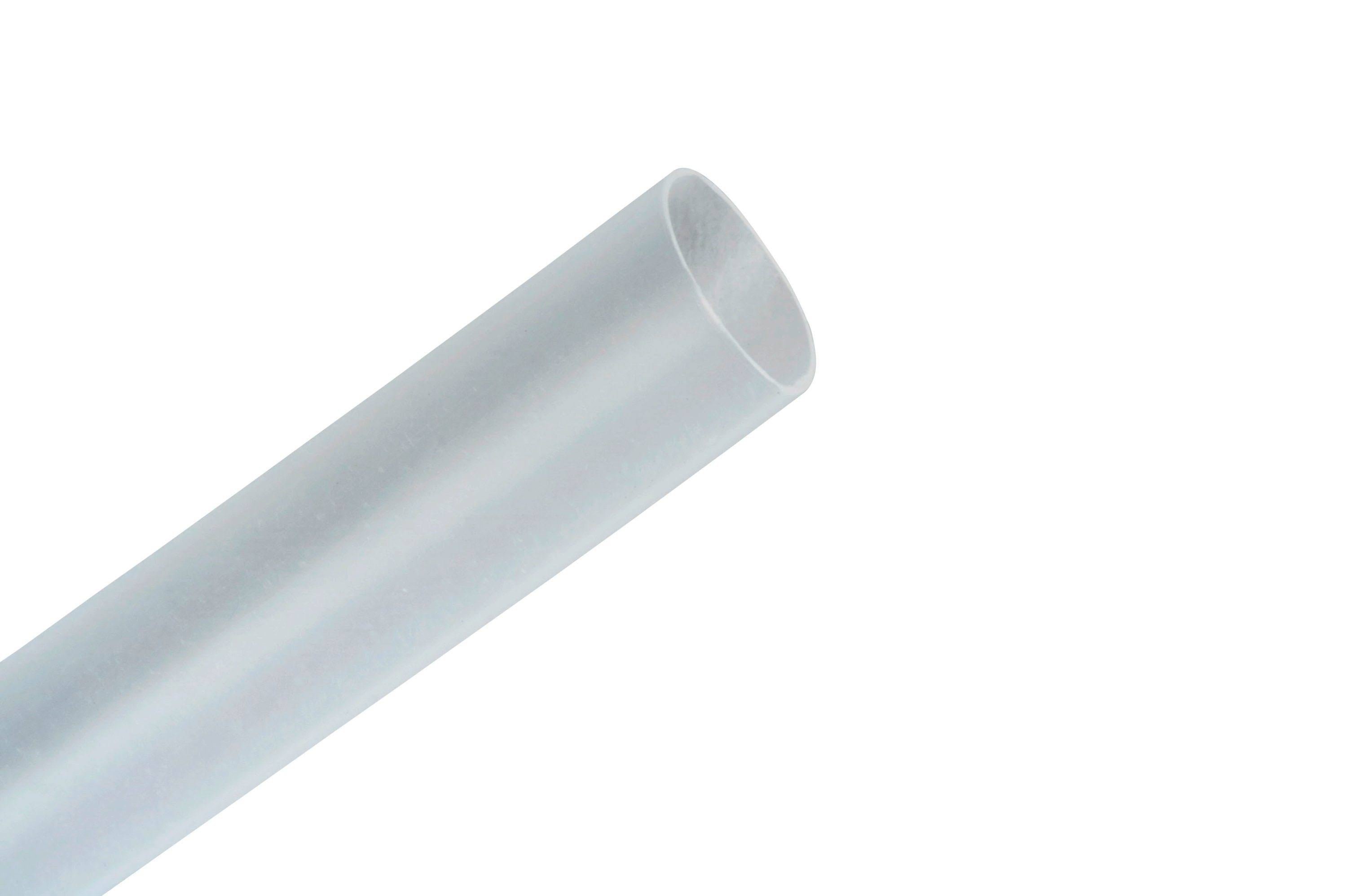 Clear 250 Pcs Heat Shrink Tubing, 48 in Length O1592