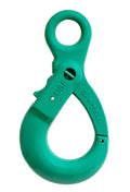 Green Painted Cam-Alloy Eye Self Locking Hook J1192