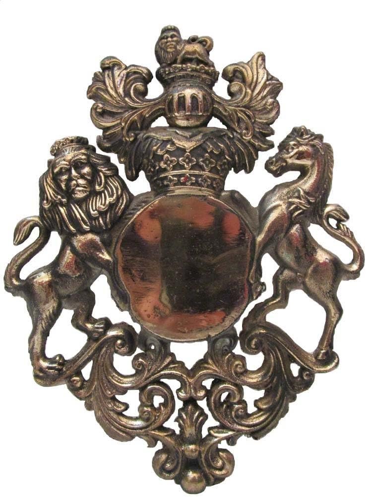 Brass British Royal Safe Wall Plaque Plate Pack of 2 T29852