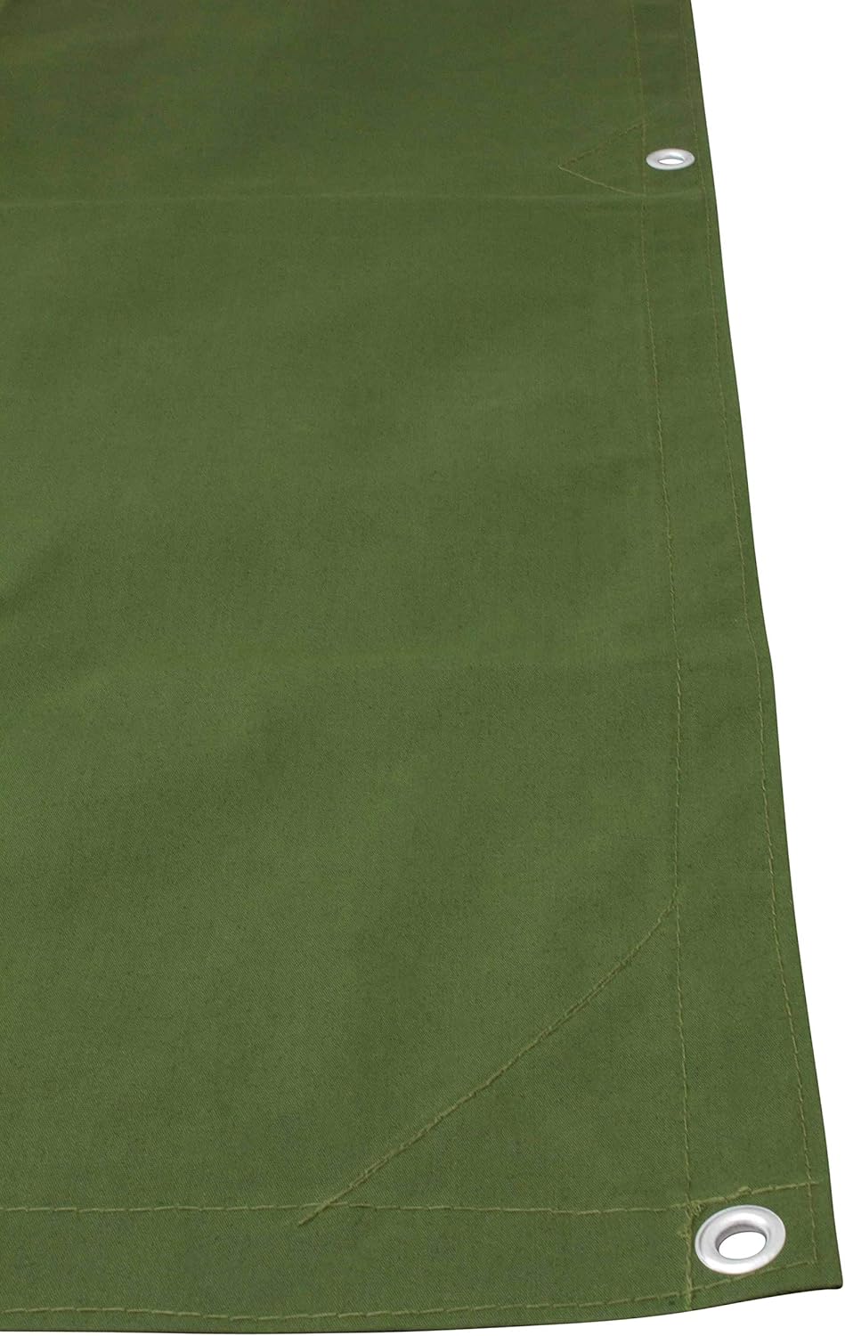 16' x 20' Green Canvas Tarp 12oz Water Resistant C2373