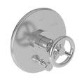 Gun Metal Tub and Shower Diverter Plate with Handle I974988