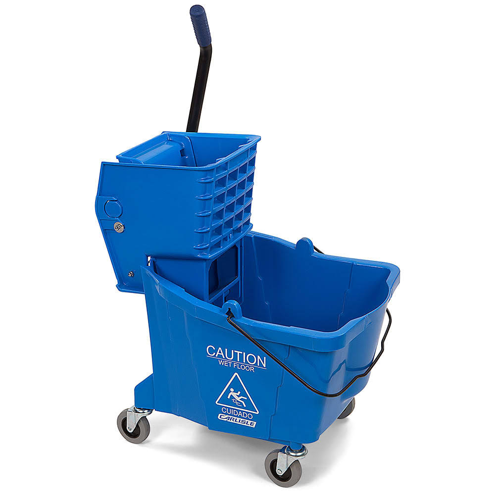 35 Qt. Mop Bucket Combo with Side Press Wringer A7945