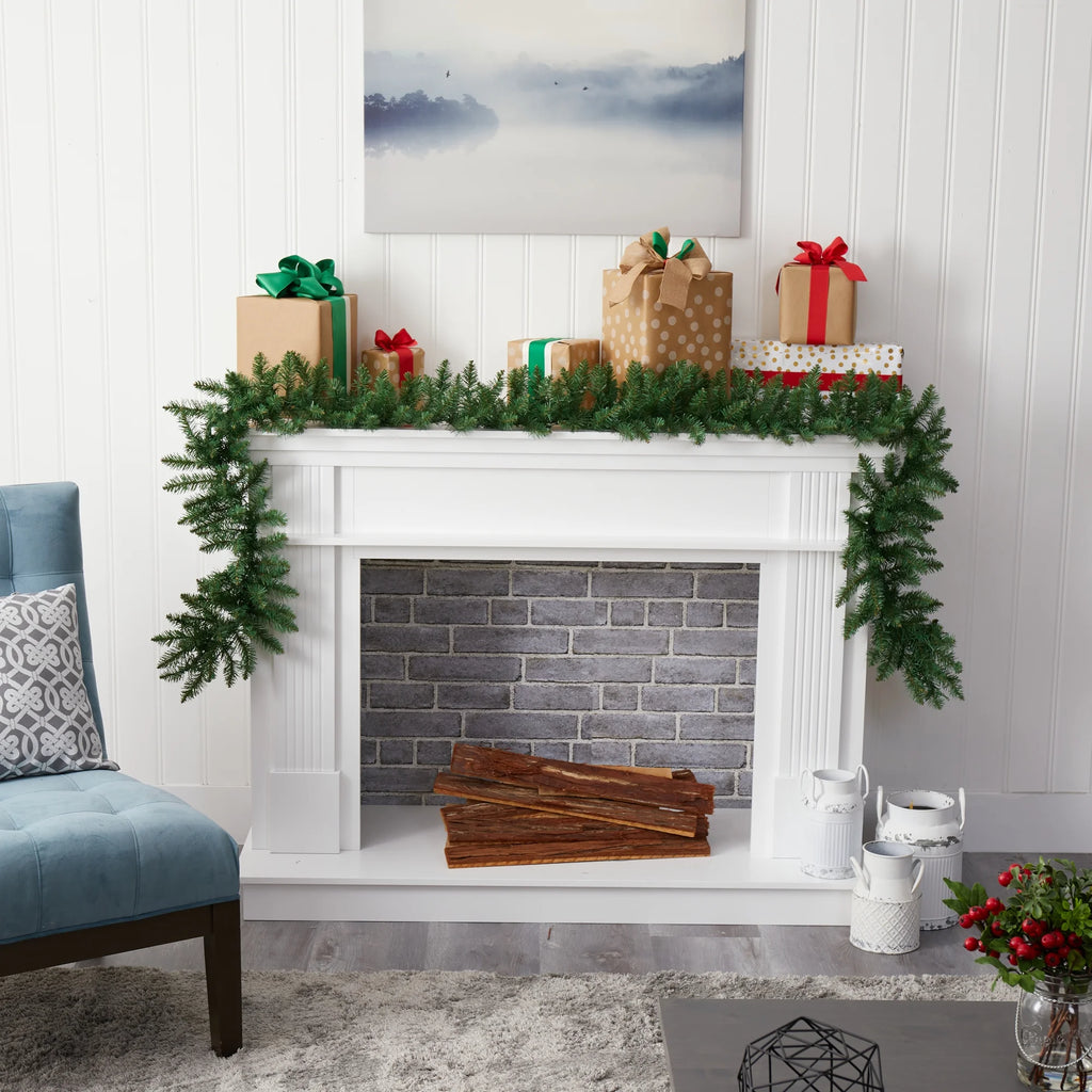 Prelit Battery Operated Garland R76281