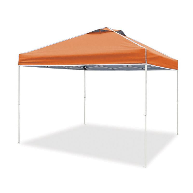 10 ft x 10 ft Pop-Up Canopy Orange I59480