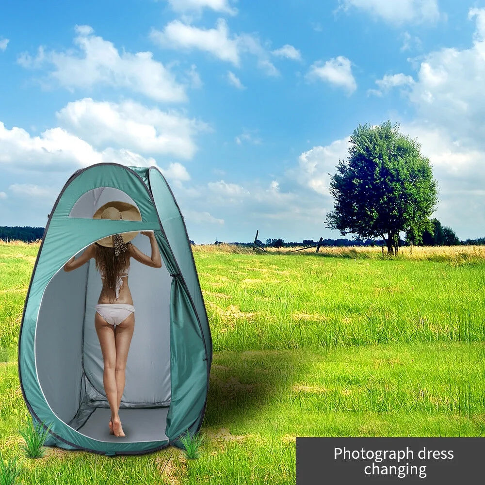 Army Green Pop-up Privacy Shelter Tent X479853