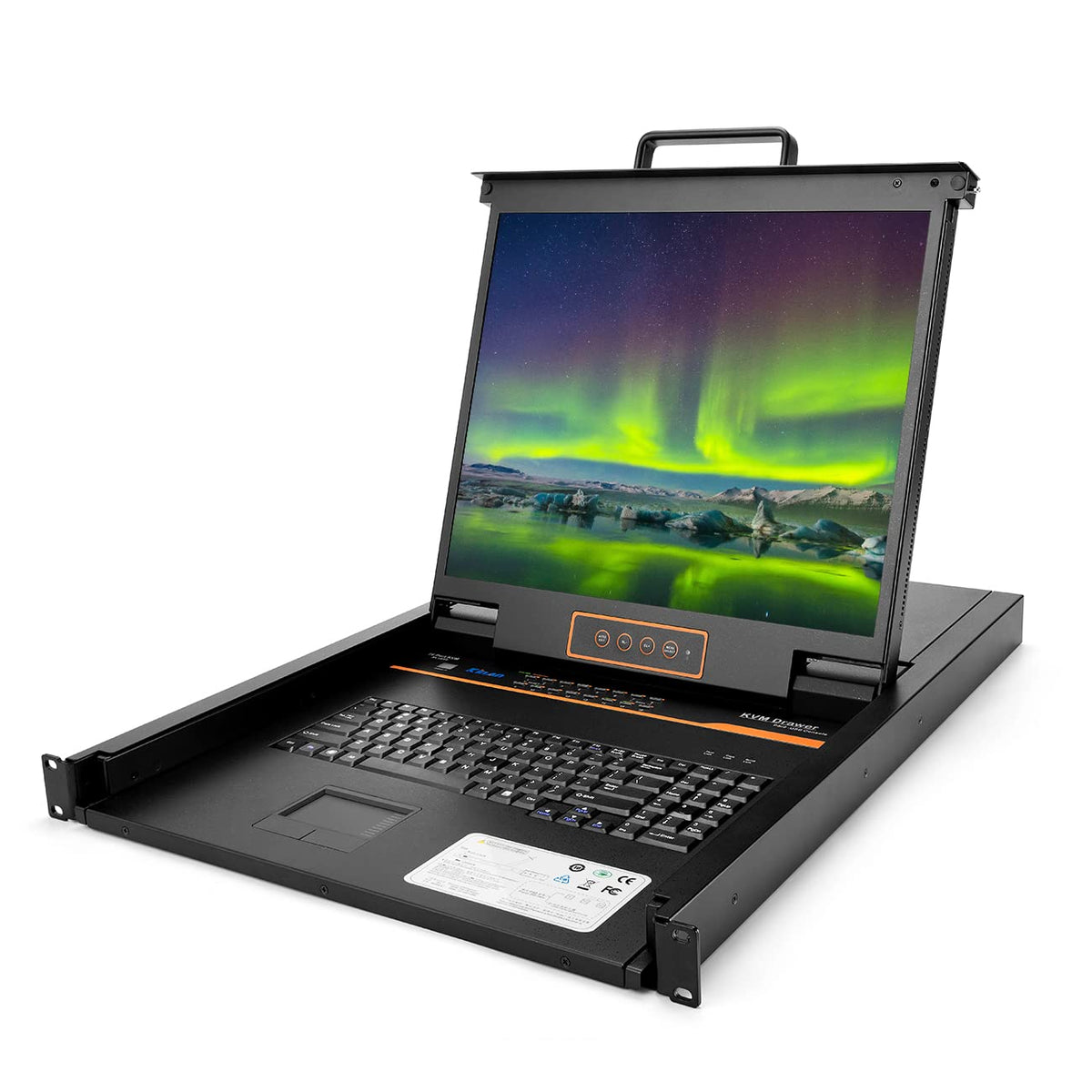 1U 19 LCD Rackmount KVM Console with VGA Input U785499