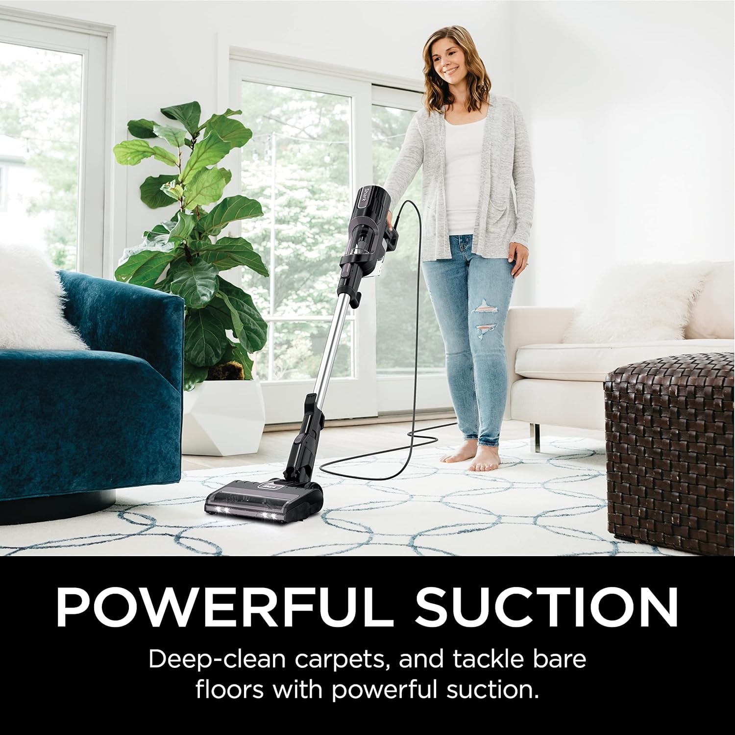 Corded Stick Vacuum Ultralight Pet Plus, Black/Lavender, Magenta O2549