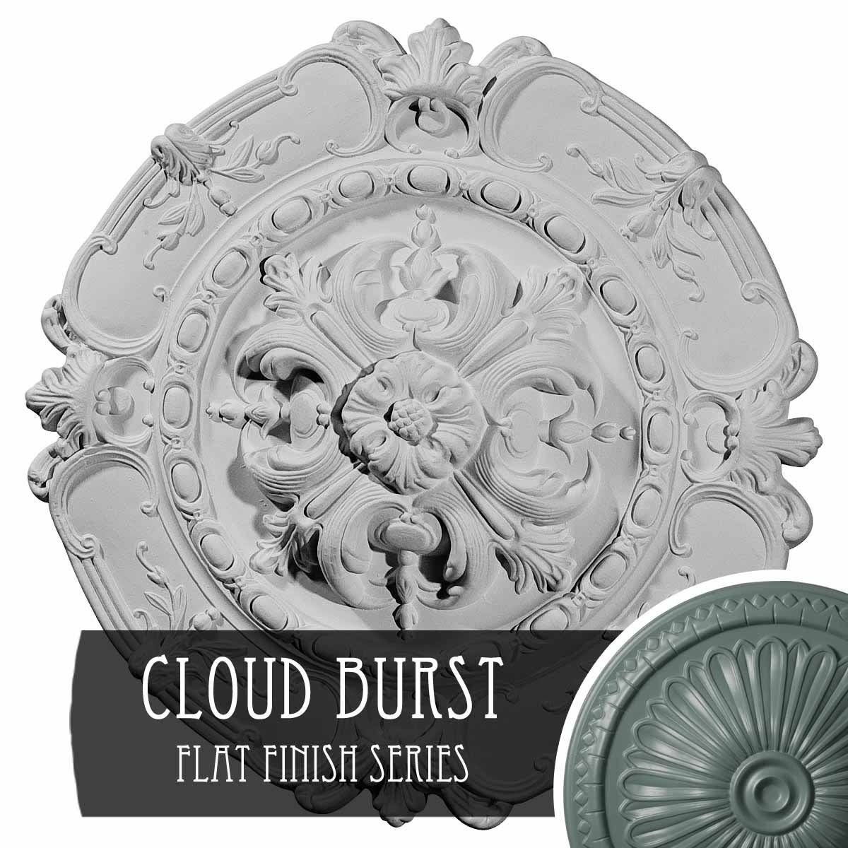 Hand-Painted Ceiling Medallion W325755