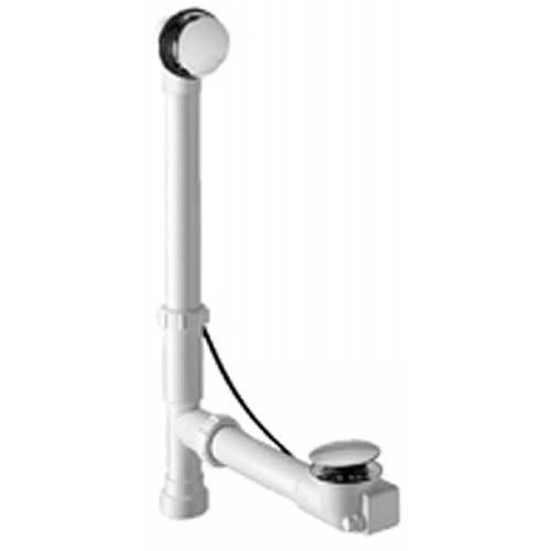 Polished Nickel Cable Operated Bath Waste and Overflow Kit A149