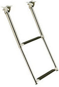 Stainless Steel Undermount Slide 2 Step Ladder R3079