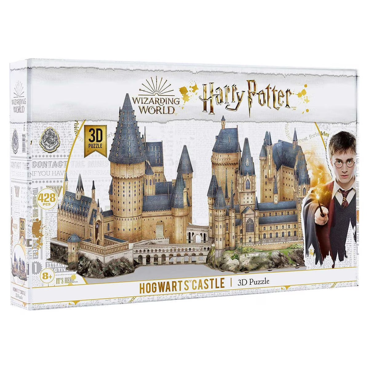 Hogwarts Castle 3D Puzzle, 428 Pieces W8960