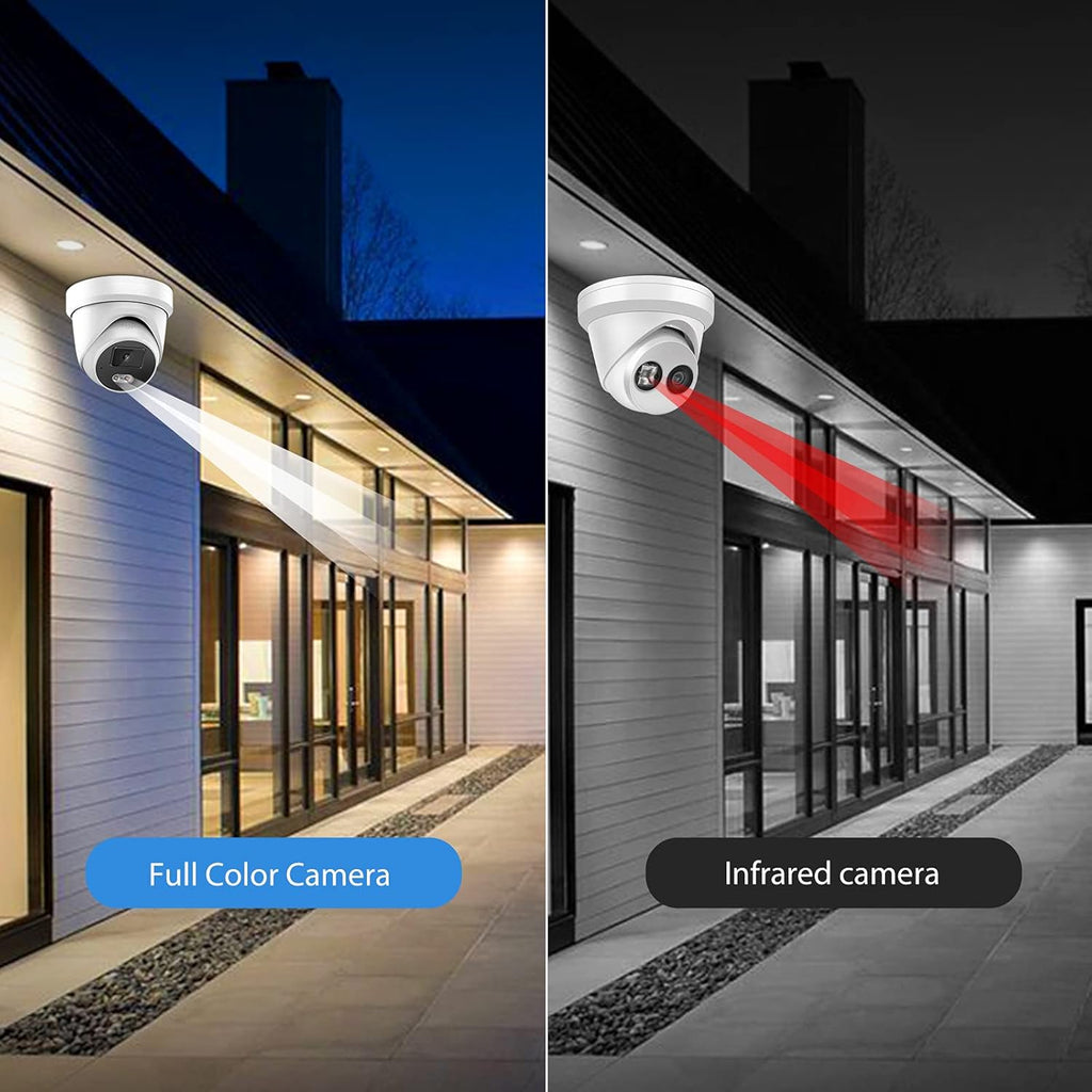 4MP Full-time Color Network Camera with Built-in Microphone, Micro SD Slot Y764290