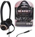 10 Pack Noise Canceling Over-Ear Computer Headset With Microphone G10204