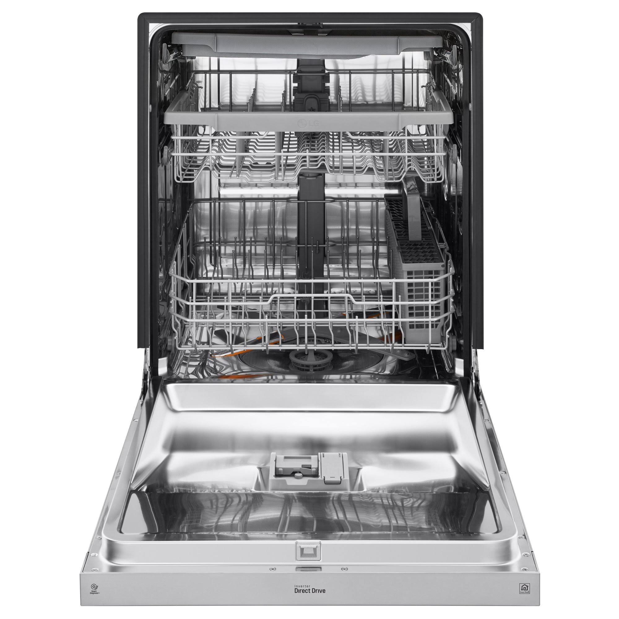 Stainless Front Control Smart Wi-Fi Enabled Dishwasher with Quadwash I9318