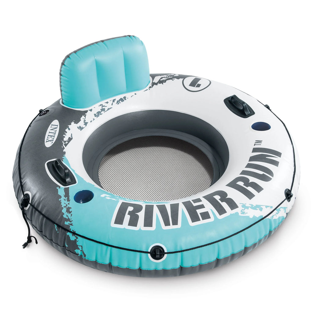 2 Person Inflatable River Float (6 Pack) + Single Tube (Pair) S942239