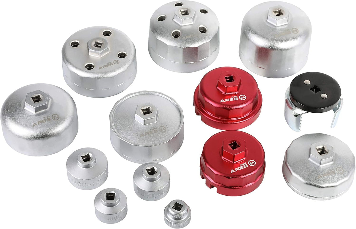 13-Piece Oil Filter Wrench Set with Storage Case C65806