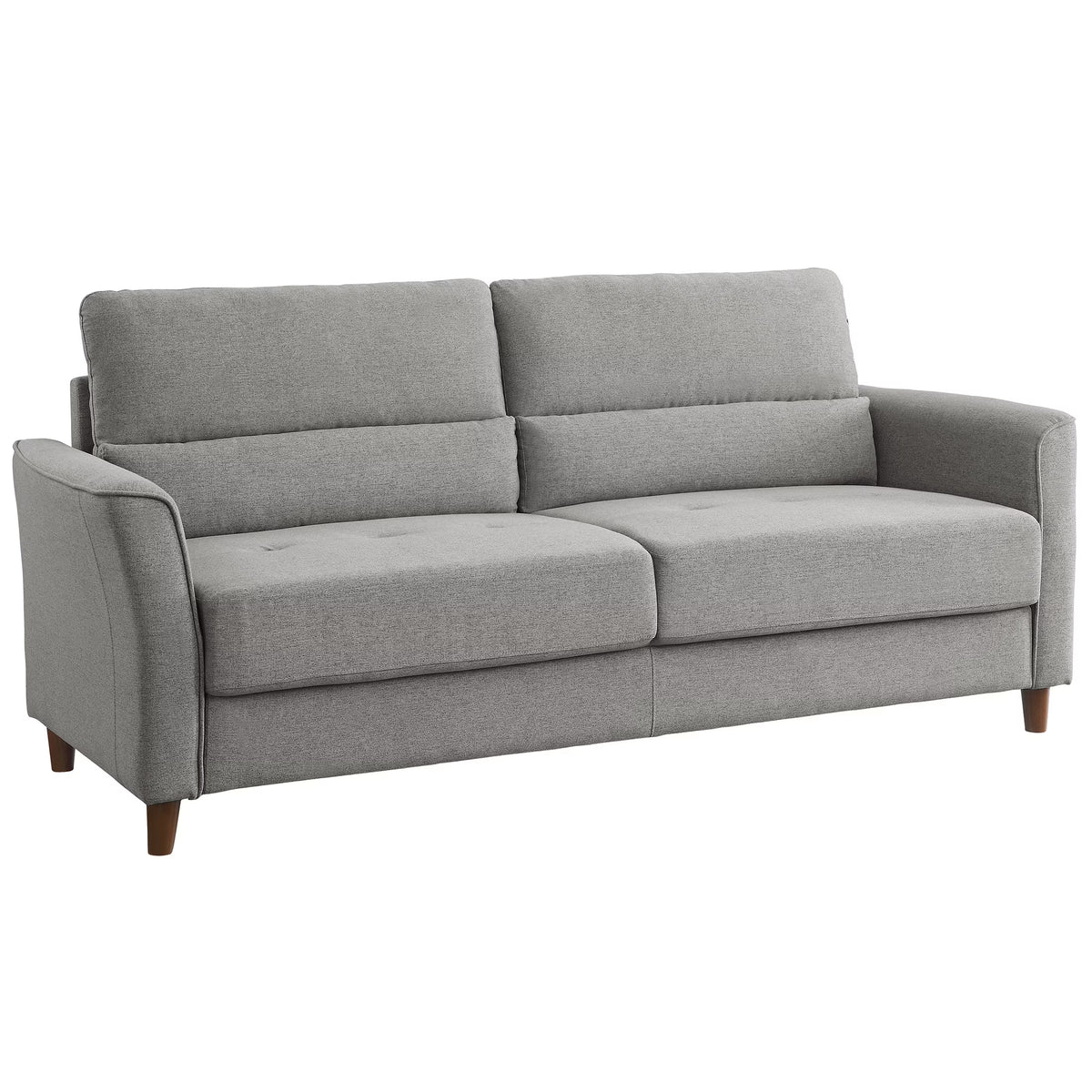 Gray Fabric Upholstered Sofa D7414
