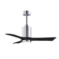 Polished Chrome Ceiling Fan Y45350
