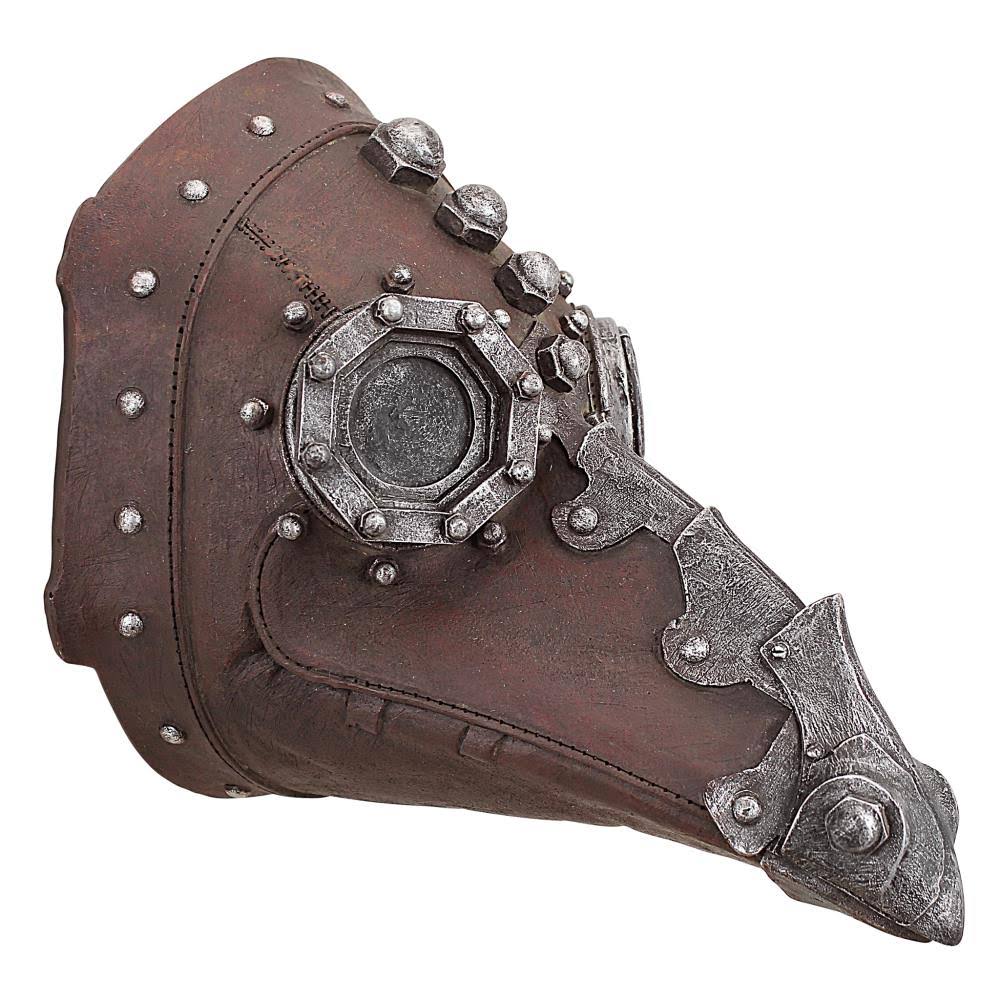 Steampunk Plague Sculptural Mask: Set of Two S3704