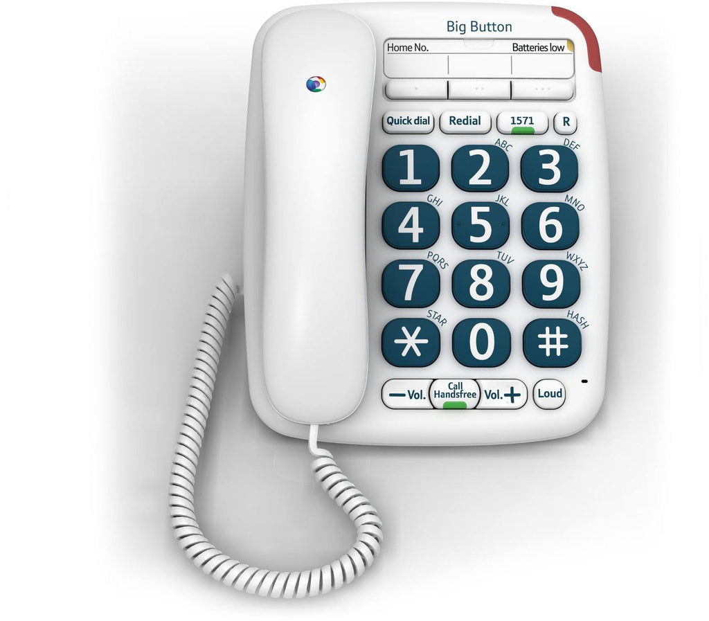 White Corded Telephone X231