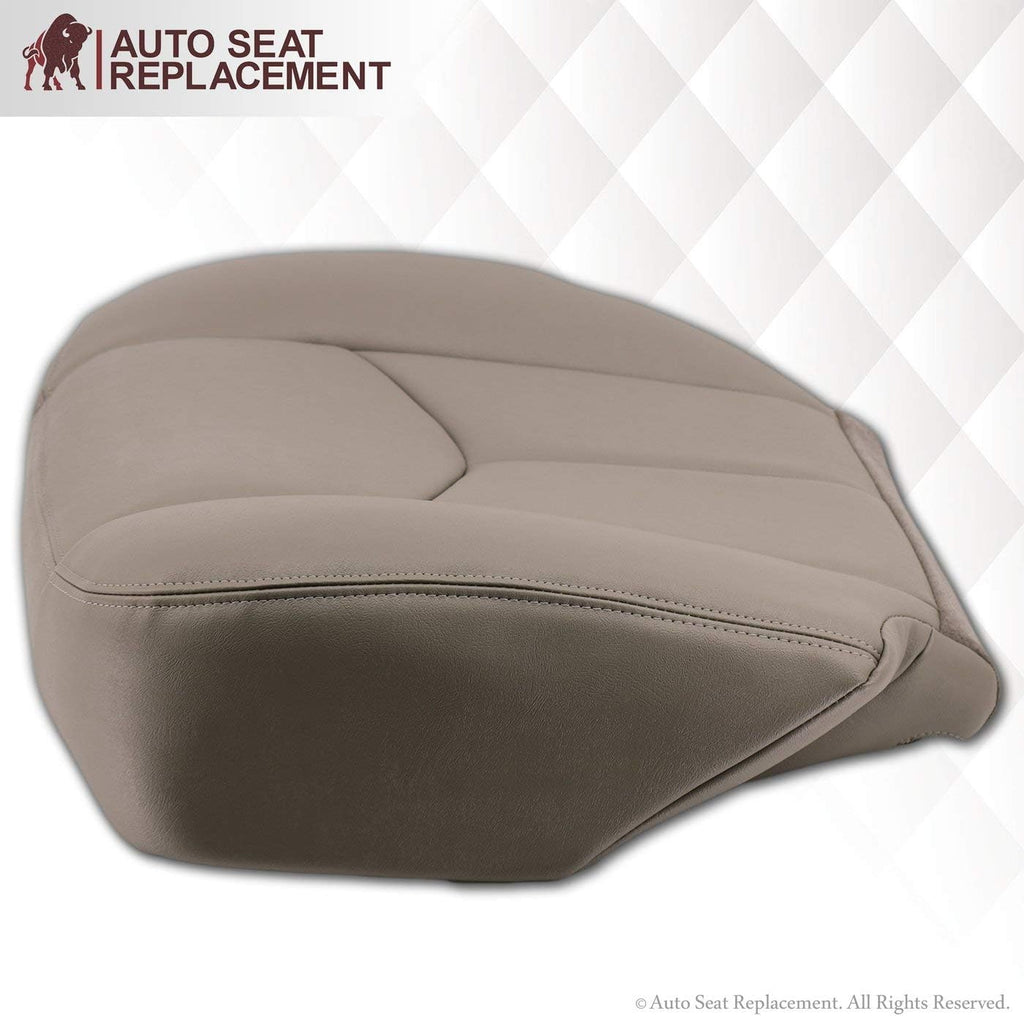 Passenger Synthetic Leather Seat Cover in Pewter Gray A590