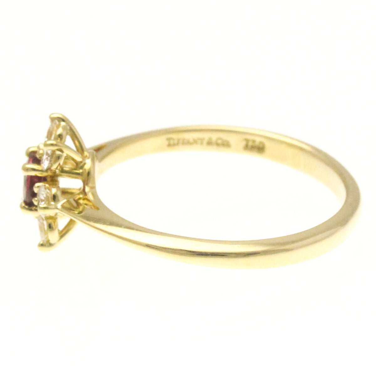 18K Yellow Gold Diamond Ring P4078